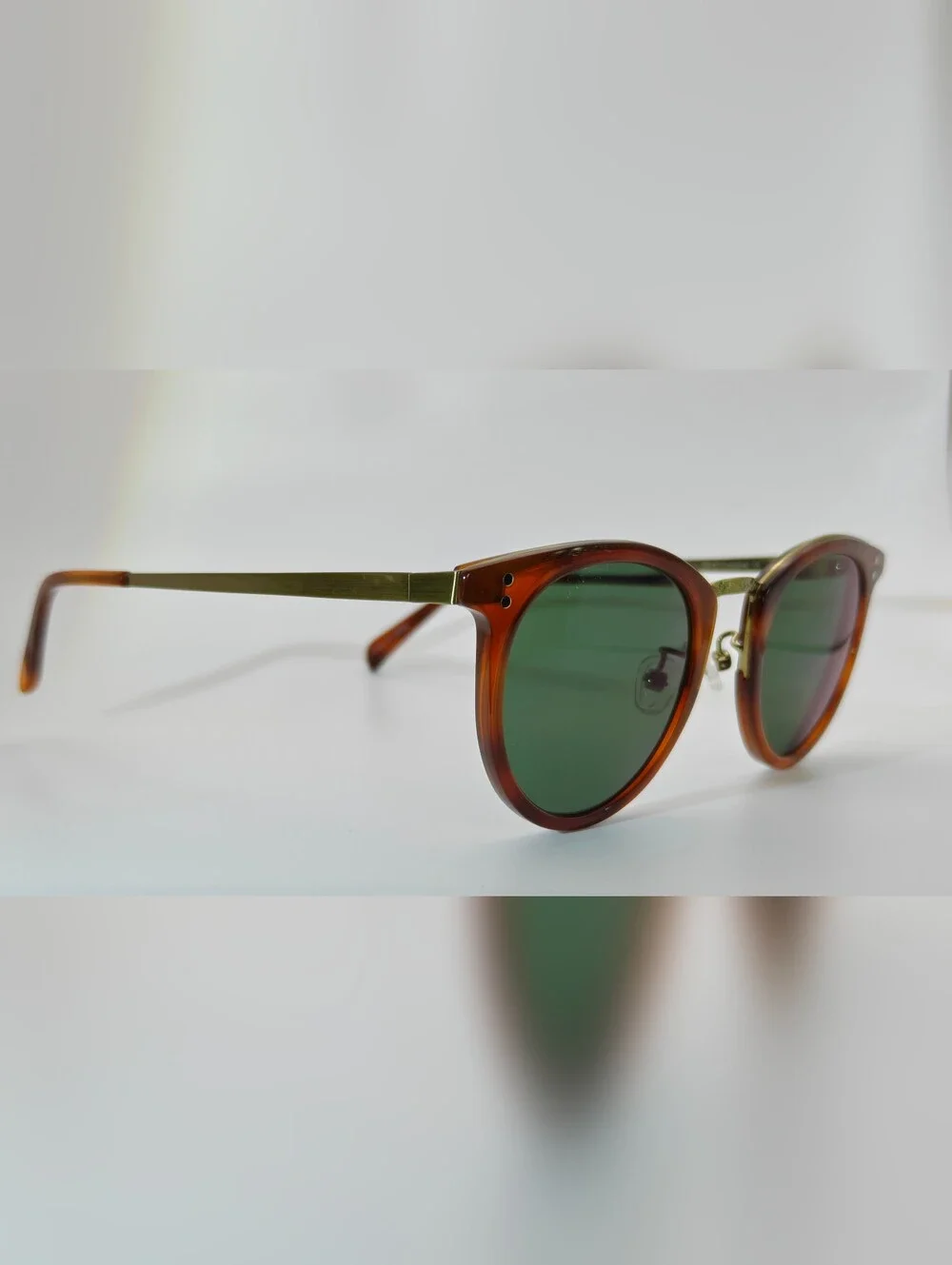 RFLKT Sun Nostalgia. 47-23. 145. Retro Style. Tortoiseshell Round Sunglasses.